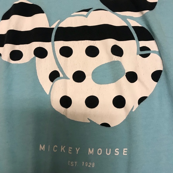 Blue Mickey Mouse t-shirt - Picture 3 of 4